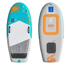 Надувна Sup дошка для плавання з веслом Aztron Falcon Foil SUP 5'10" AS-201F для фойлингу довжина 178 см ширина 73 см