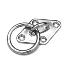 Пластина ромб RYE з кільцем 5 мм 3300485 судновий для човна катера та яхти нове міцний матеріал універсальне застосування