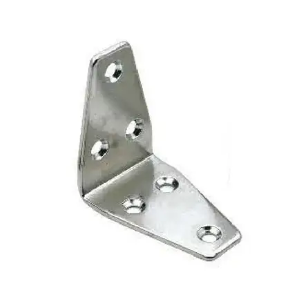 Уголок RYE 56х35 мм 3480656 судновий для човна катера та яхти новий міцний сталевий для встановлення на яхту, фото 1