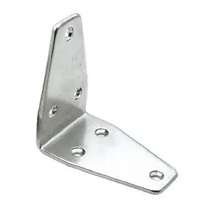 Уголок RYE 80х50 мм 3480680 судновий для човна катера та яхти новий міцний для встановлення та ремонту, фото 1