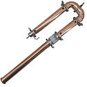 Мідна колона-дистилятор "Kors GELIOS" 2" кламп (Germany copper pipe), фото 3