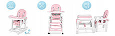 Дитячий стільчик для годування Ricokids Sinco, фото 2