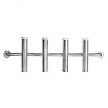 Тримач вудок RYE 920 мм HF07-252S судновий для човна катера та яхти з нержавіючої сталі 4 спінінги бортове кріплення