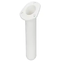 Тримач вудки Easterner білий C12698-W для човна і яхти поліпропілен врізний глибина 235 мм діаметр 42 мм кут нахилу 30°