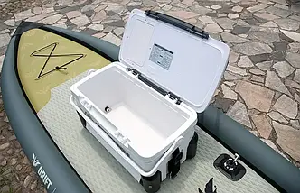 Кулер Aqua Marina 2-IN-1 Fishing Cooler iSUP з підтримкою спини B0302943 універсальний риболовний кулер новий, фото 4