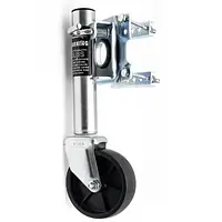 Опорне колесо TOW 600 lbs Jockey для човнового причепа сталеве діаметр 215 мм максимальне навантаження 362 кг