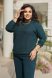 Джемпер для пишних дам "Ангора", фото 4