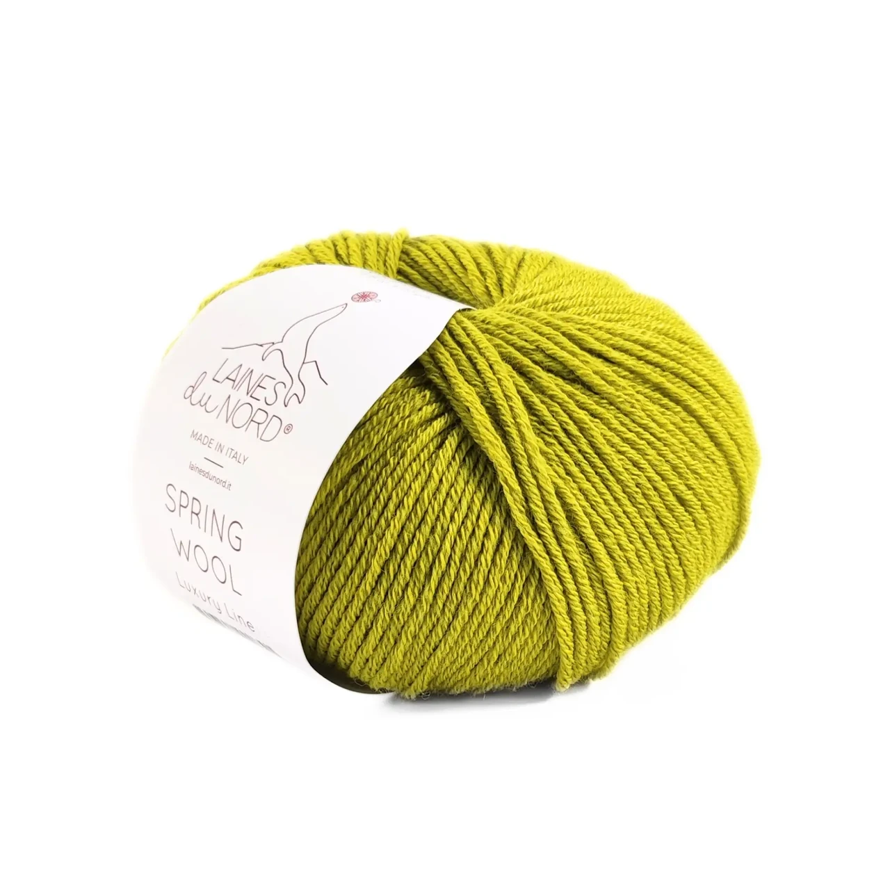 Пряжа Spring Wool/Спрінг Вулл, салатовий 19