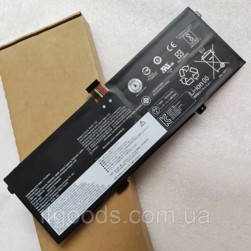 Батарея для ноутбука Lenovo L17C4PH1 L17M4PH1 7.68V 7820mAh 60Wh Yoga 7 Pro Pro-13IKB / Yoga C930 C930-13IKB
