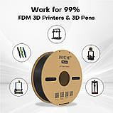 PLA+ | 1 кг | фіолетовий | 40-100mm/s | пластик 3D філамент для 3D принтерів | purple, фото 7