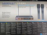 Радіосистема Shure LX-808S база 2 радіомікрофони, фото 2