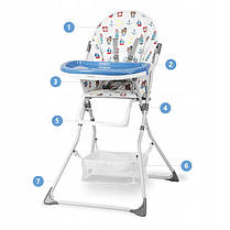 Дитячий стільчик для годування Ricokids ELDO, фото 5