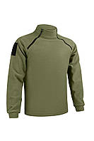 Тактична флісова кофта реглан, олива