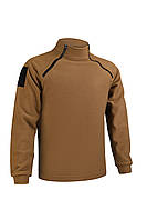 Тактична флісова кофта реглан, койот