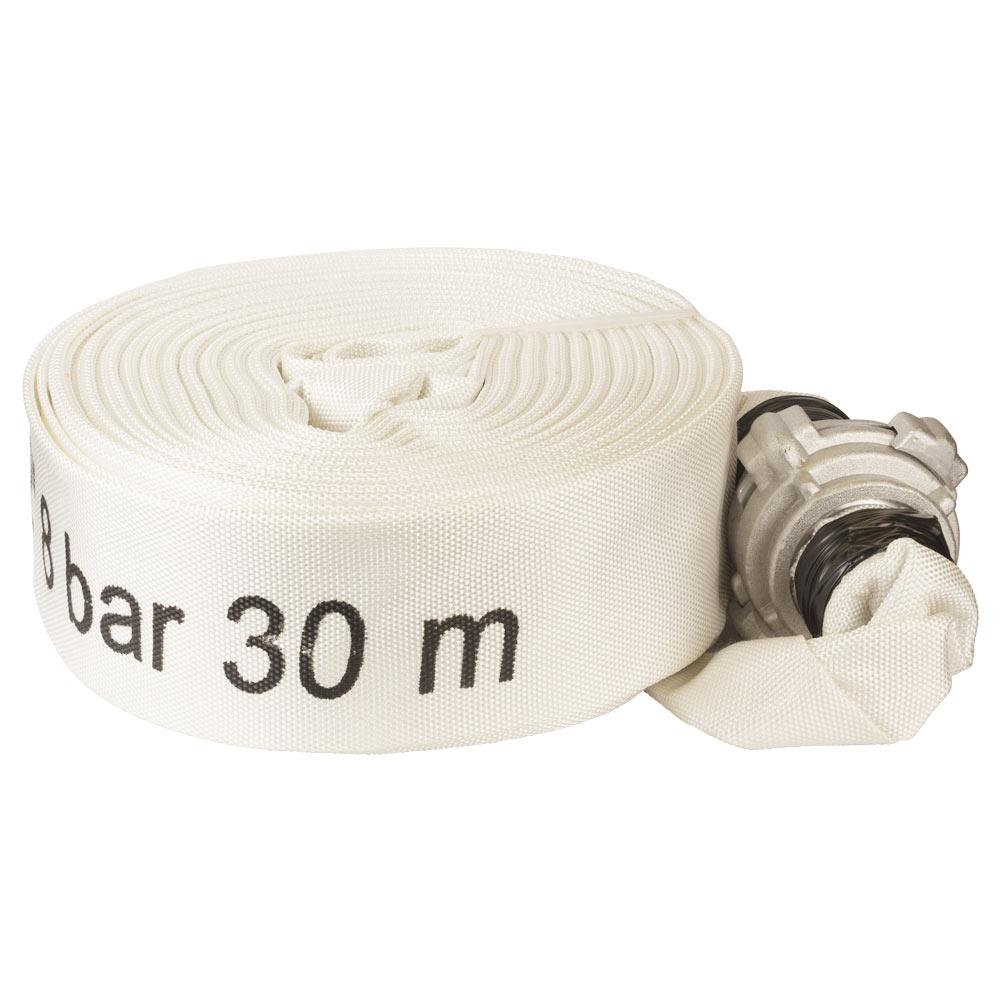 Рукав дренажний двошаровий з ГР-50 (алюм) PVC+PE Ø 2" 8атм 30 м AQUATICA (779963)