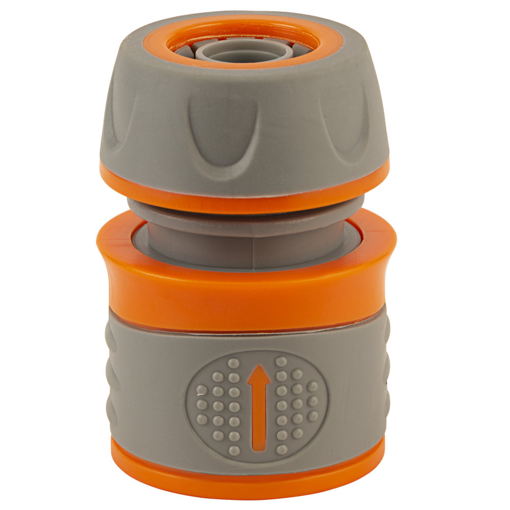 Конектор 1⁄2" швидкознімний для шланга 1⁄2" (ABS+TPR) FLORA (5015524)