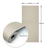 Самоклеюча вініловая плитка в рулоні 0,6*3m*2мм Мат SW-00002038, фото 3