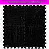 Підлога-пазл плюшевий ЧОРНИЙ 30*30*1cm (D) SW-00002078, фото 6