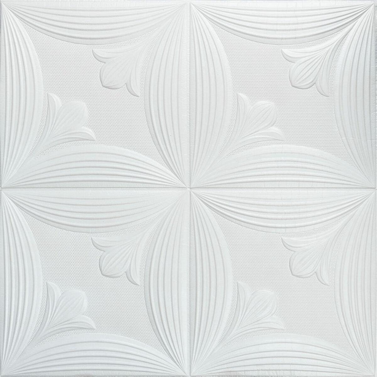 Панель 3D WHITE 700*700*6mm (D) SW-00001959