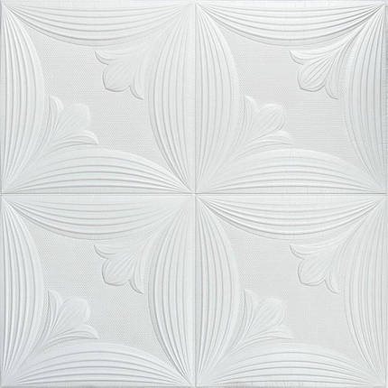 Панель 3D WHITE 700*700*6mm (D) SW-00001959, фото 1