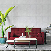 Панель 3D WHITE 700*700*6mm (D) SW-00001959, фото 5