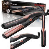 Інфрачервоний випрямляч для волосся Adler AD 2318 (120 Вт, керамічні пластини, петля для підвішування), фото 9
