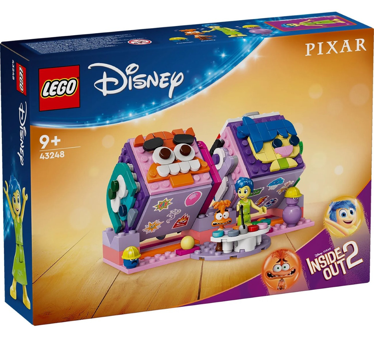 LEGO Конструктор Disney Кубики емоцій із Думками навиворіт 2 від Pixar