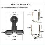 Мото тримач на кермо для планшету 9.7" - 11" діаметр 15-33 мм CH - RAM 1", фото 9
