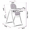 Дитячий стільчик для годування Ricokids Tulo, фото 9