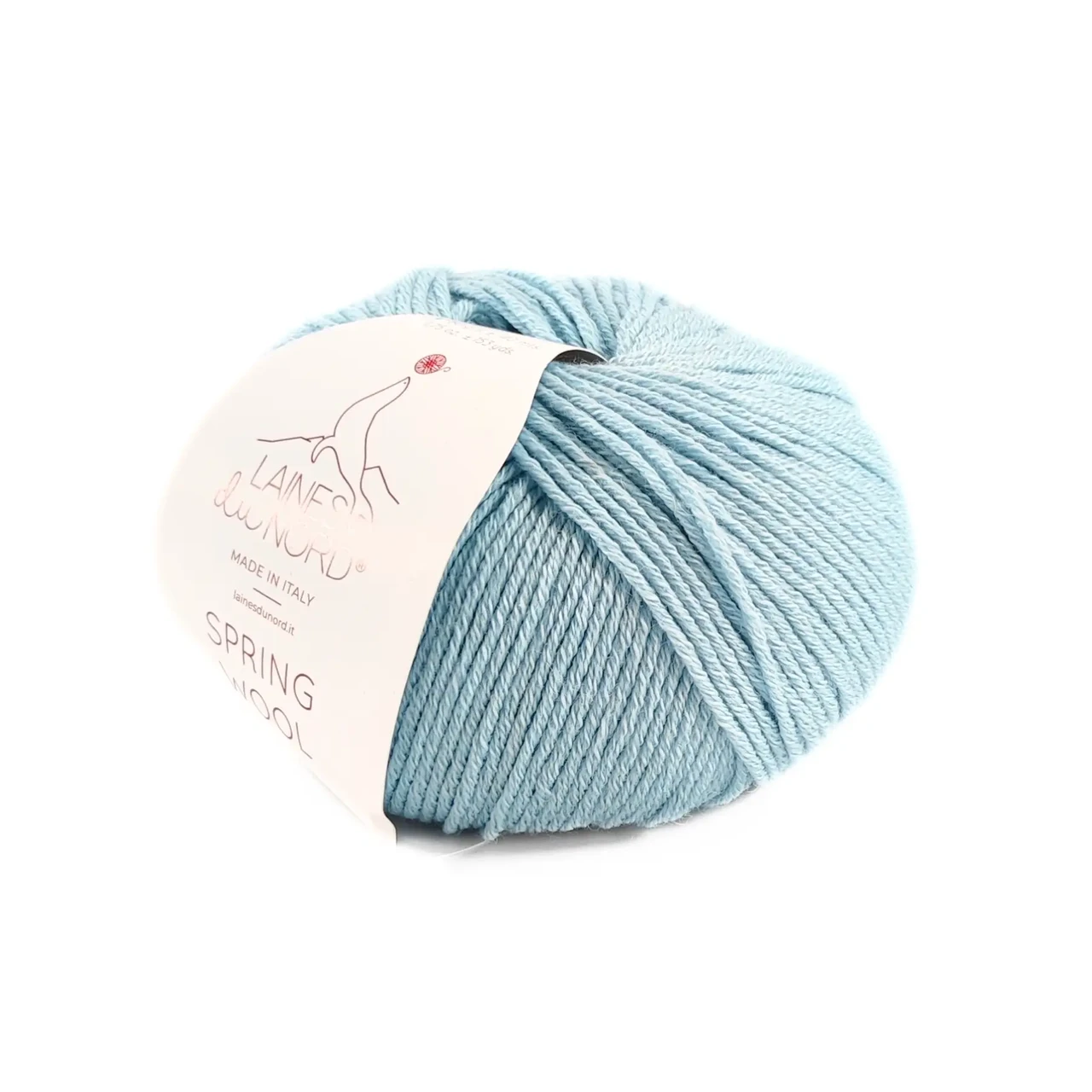 Пряжа Spring Wool/Спрінг Вулл, світло-блакитний 7