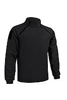 Тактична флісова кофта реглан, чорний