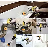 Набір щіток для дриля для хімчистки 21ел Silver S11023, фото 5