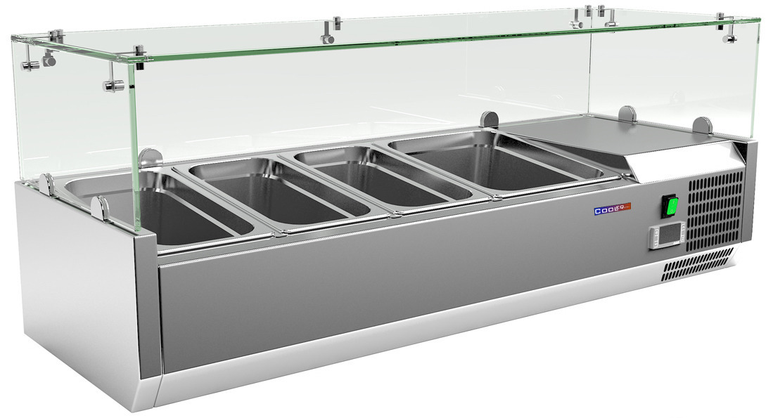 Холодильна вітрина Cooleq VRX 1200/380