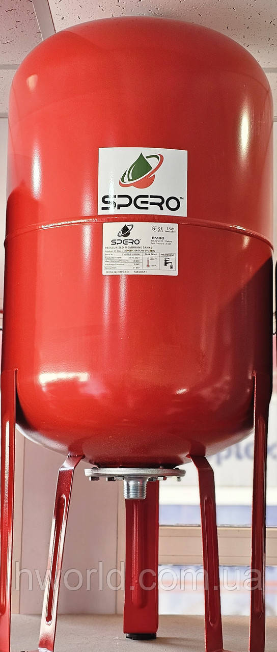 Розширювальний бак SPERO VT80, фото 1