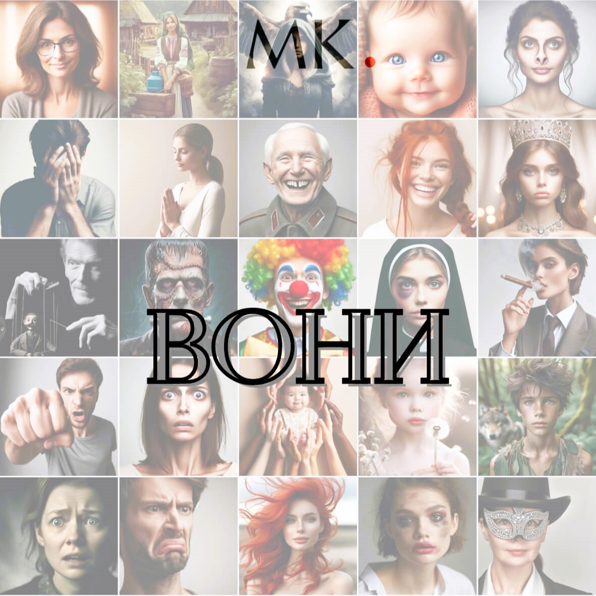 Метафоричні карти "ВОНИ". Кравчук Марія