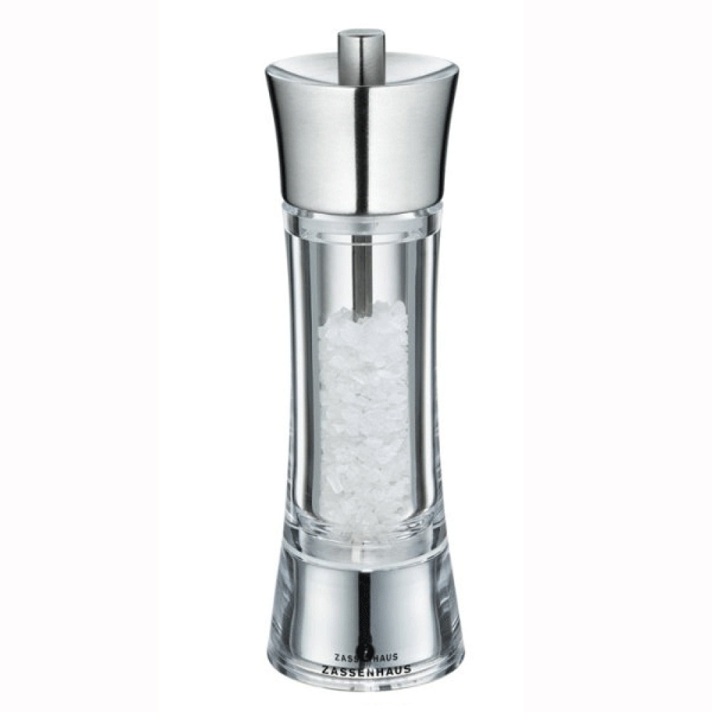 Млинок для солі Zassenhaus Aahen 18 см акрил/нержавіюча сталь 035315