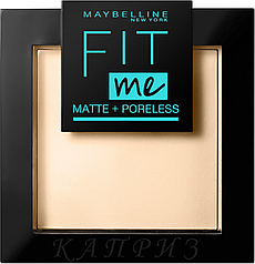 Матувальна компактна пудра для обличчя Maybelline New York Fit Me Matte Poreless 115 Ivory 9 г
