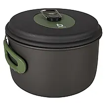 Набір туристичного посуду Bo-Camp Explorer 3 Pieces Hard Anodized (Grey/Green), фото 5