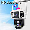 IP Wi-Fi камера YC101 2 незалежні об'єктиви 3MPx+3MPx (YooSee), фото 4