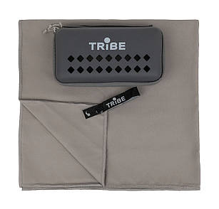 Рушник з мікрофібри Tribe Pocket Towel 60х120 см T-LC-0001-L, grey