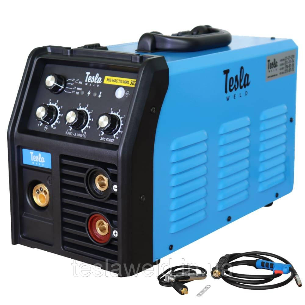Зварювальний напівавтомат Tesla Weld MIG/MAG/FCAW/TIG/MMA 302
