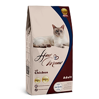 Повнораціонний сухий корм HowMeow Adult Cat для дорослих котів, з куркою, 2 кг