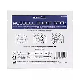 Оклюзійна пов'язка Russell Chest Seal(RCS)