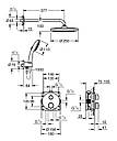 Душова система прихованого монтажу Grohe Quickfix Precision с Vitalio Start 250 (348832430), фото 3
