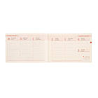 Щотижневик 10х15см Leo Planner датований 2025 Apiro 128 стор, фото 6