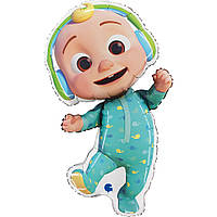 Фольгована кулька велика фігура Кокомелон 74х43см Grabo