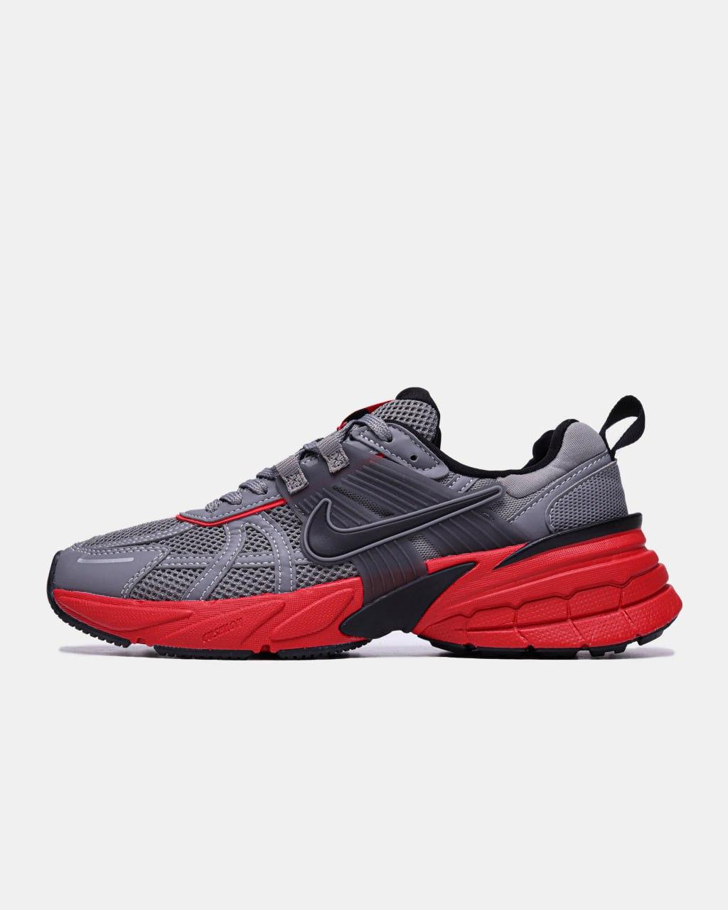 Чоловічі Кросівки Nike V2K Runtekk Red Graphite Grey / Найк В2К Рантек