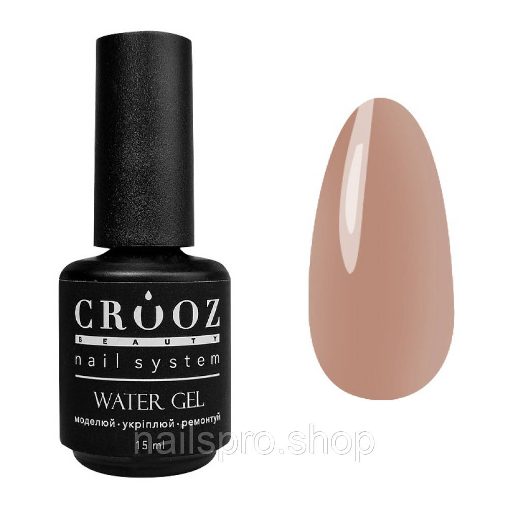 Рідкий гель Crooz Water Gel 14 для зміцнення та моделювання нігтів 15 мл