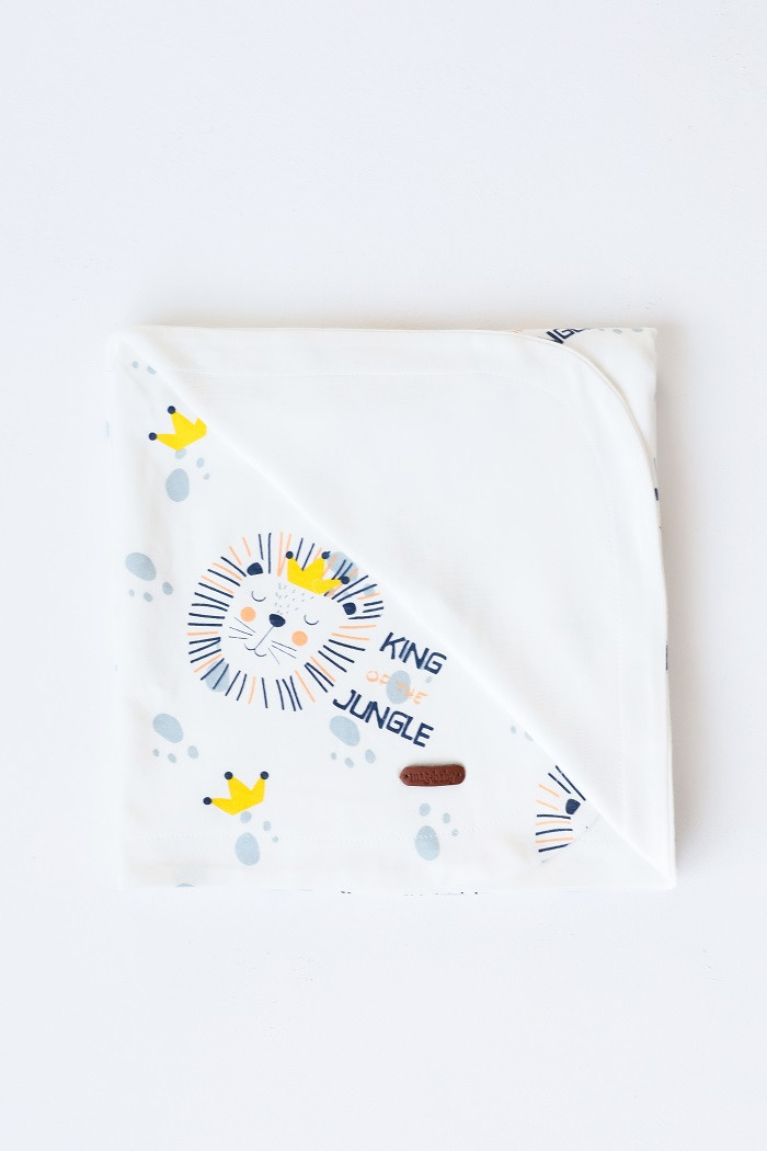 Трикотажний плед Liam, левеня, фото 1