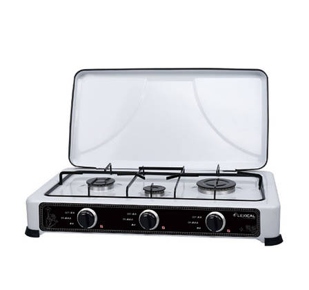 Газова плита LEXICAL LGS-2813-1 на 3 конфорки 4.7KW, фото 1